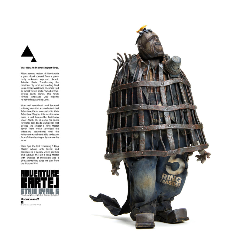 Underverse ADVENTURE KARTEL STAIN CYRIL 5 1/6 Figure JAPAN OFFICIAL