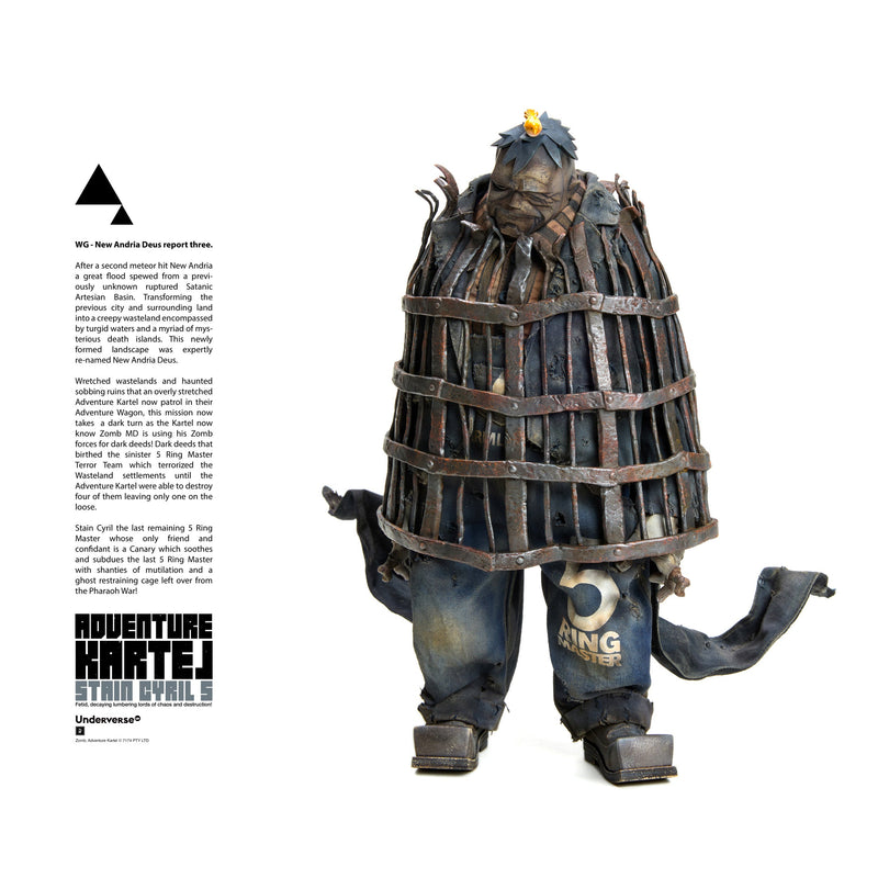 Underverse ADVENTURE KARTEL STAIN CYRIL 5 1/6 Figure JAPAN OFFICIAL