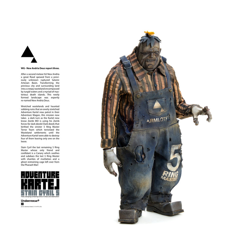 Underverse ADVENTURE KARTEL STAIN CYRIL 5 1/6 Figure JAPAN OFFICIAL