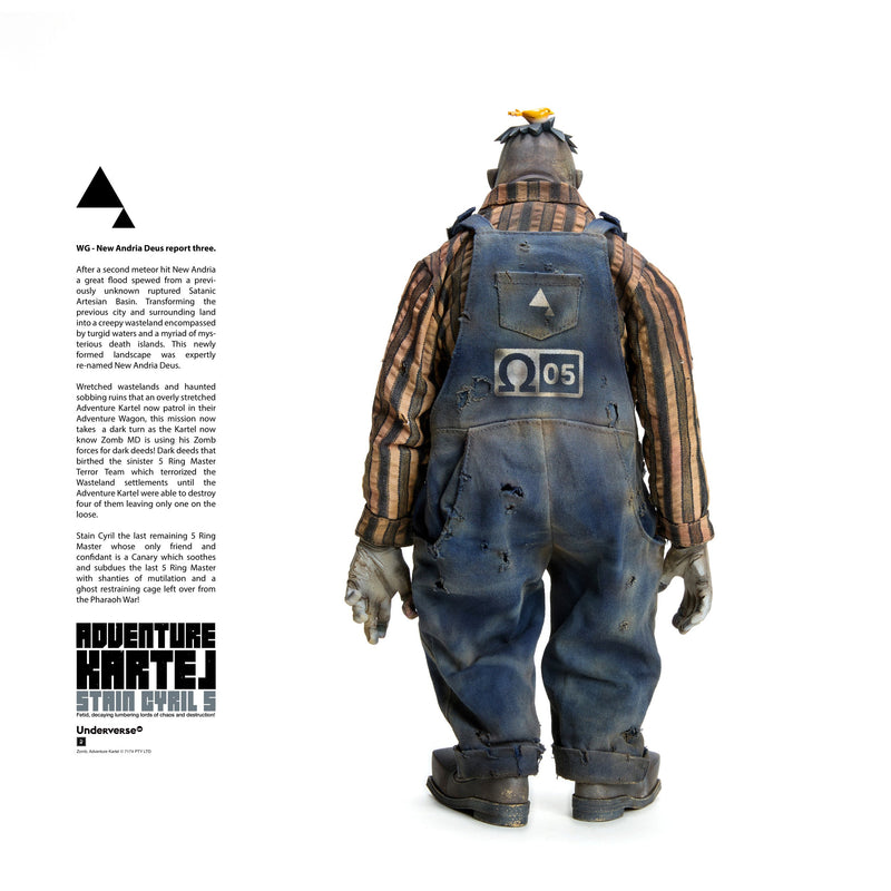 Underverse ADVENTURE KARTEL STAIN CYRIL 5 1/6 Figure JAPAN OFFICIAL