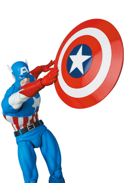 Medicom Toy MAFEX No.217 Captain America COMIC Ver. Action Figure