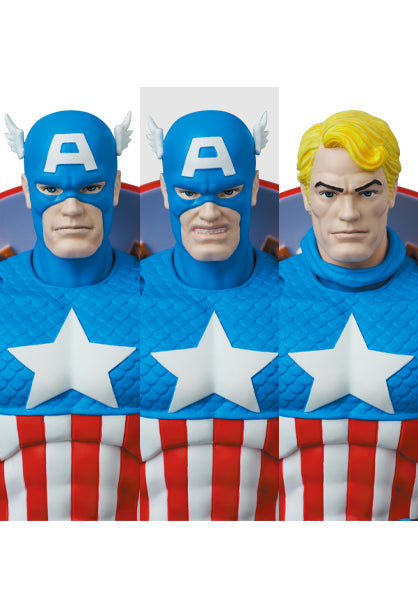 Medicom Toy MAFEX No.217 Captain America COMIC Ver. Action Figure