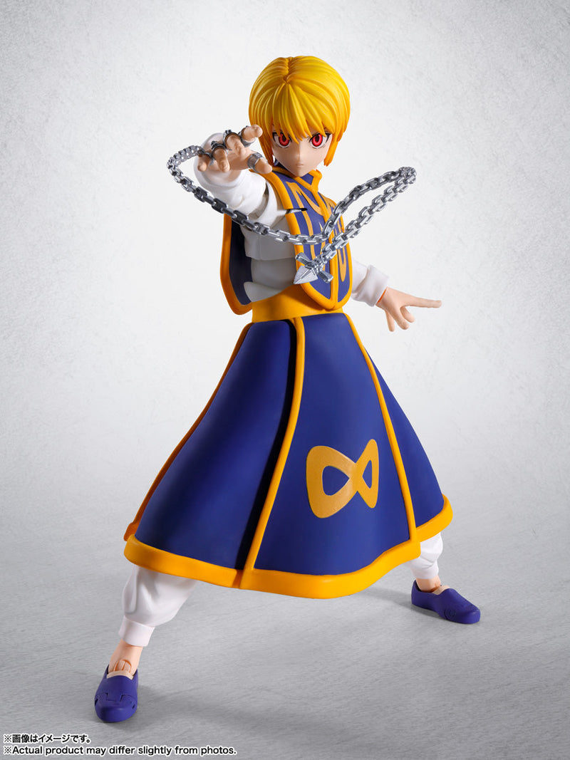 BANDAI S.H.Figuarts Hunter x Hunter Kurapika Actionfigur JAPAN OFFIZIELL