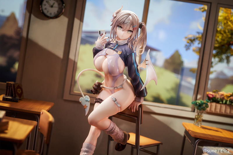 Mukuchikei Gal Succubus Yuki Shinomiya Illustriert von Sune 1/6 Figur JAPAN