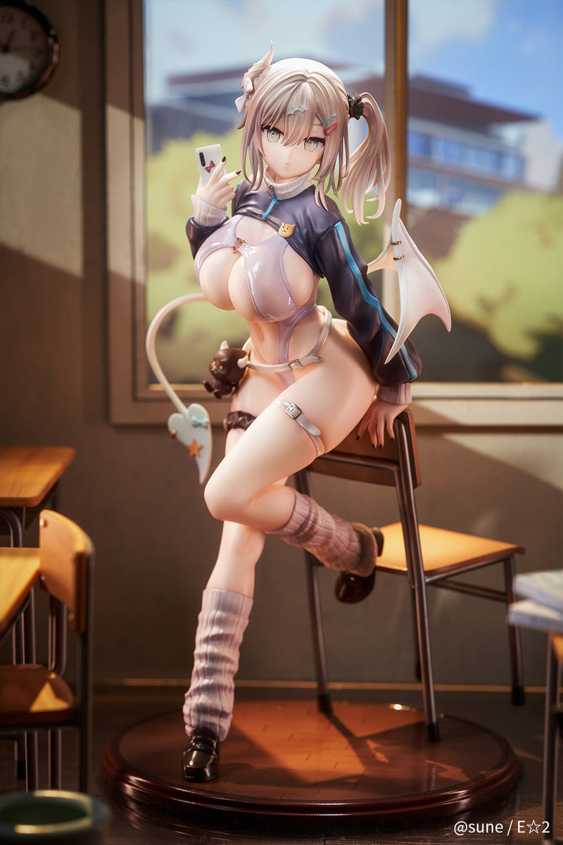 Mukuchikei Gal Succubus Yuki Shinomiya Illustriert von Sune 1/6 Figur JAPAN