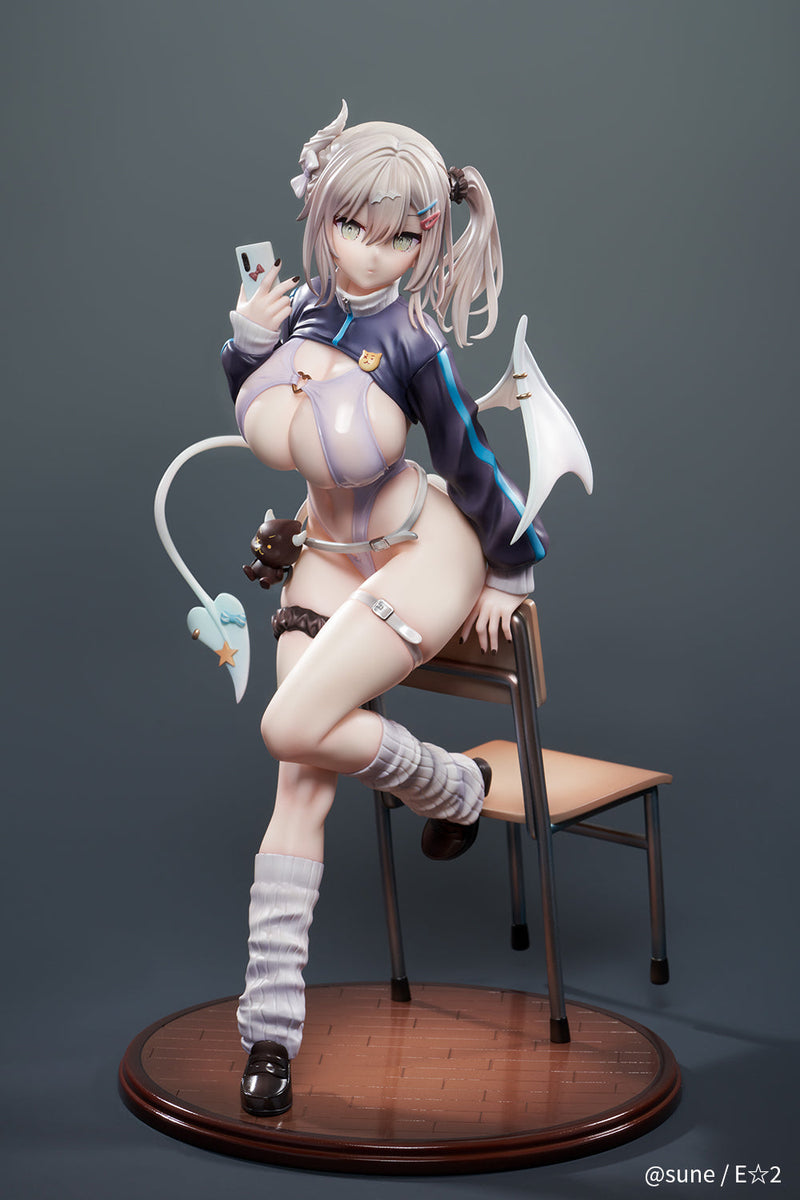 Mukuchikei Gal Succubus Yuki Shinomiya Illustriert von Sune 1/6 Figur JAPAN