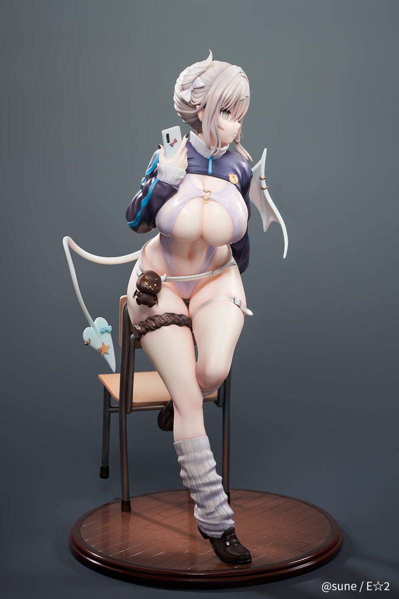 Mukuchikei Gal Succubus Yuki Shinomiya Illustriert von Sune 1/6 Figur JAPAN