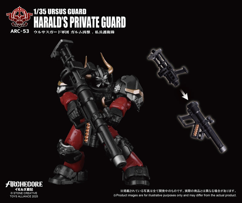 ARCHECORE Saga of Ymirus ARC-53 Ursus Guard Harald's Private Guard Action Figure