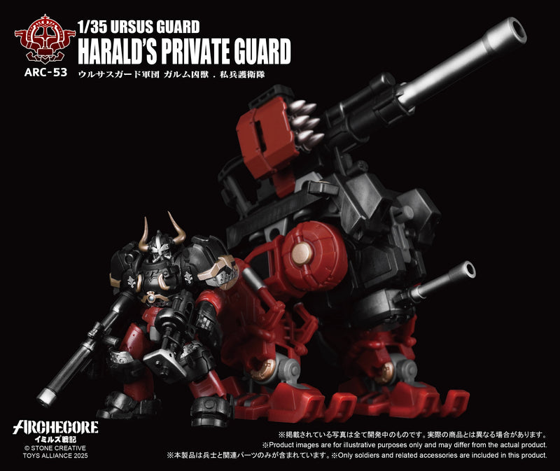 ARCHECORE Saga of Ymirus ARC-53 Ursus Guard Harald's Private Guard Action Figure