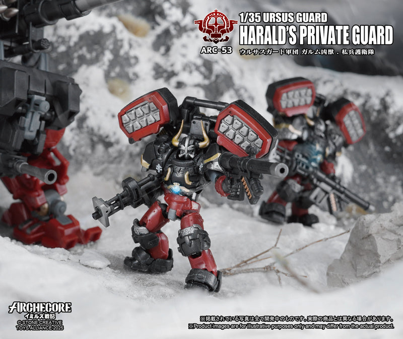 ARCHECORE Saga of Ymirus ARC-53 Ursus Guard Harald's Private Guard Action Figure