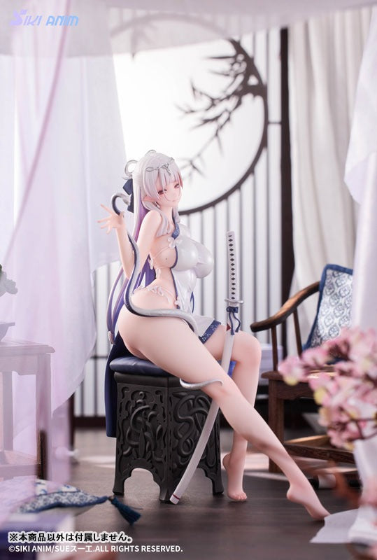 SIKI ANIM Aojiro Hebi no Iro Deluxe Edition 1/7 Figur JAPAN OFFIZIELL