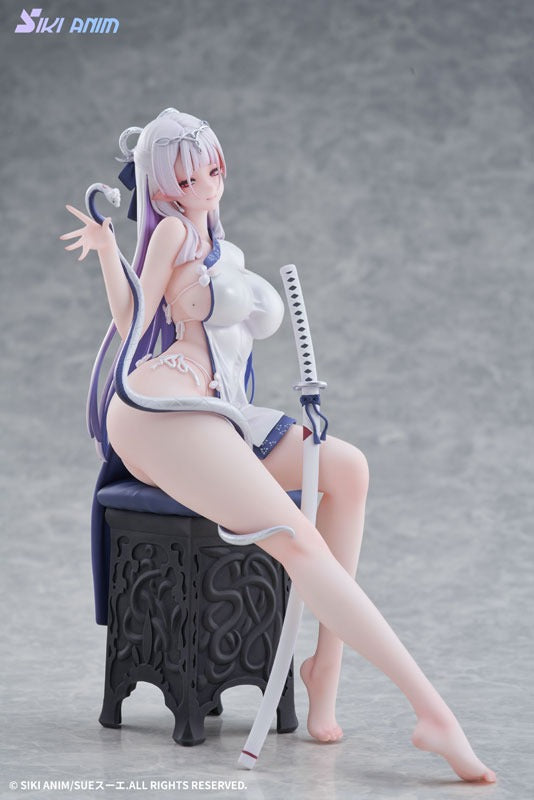 SIKI ANIM Aojiro Hebi no Iro Deluxe Edition 1/7 Figur JAPAN OFFIZIELL