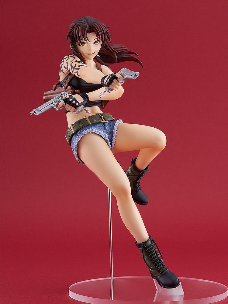 Good Smile Company POP UP PARADE Black Lagoon Revy L Größe Figur JAPAN OFFIZIELL