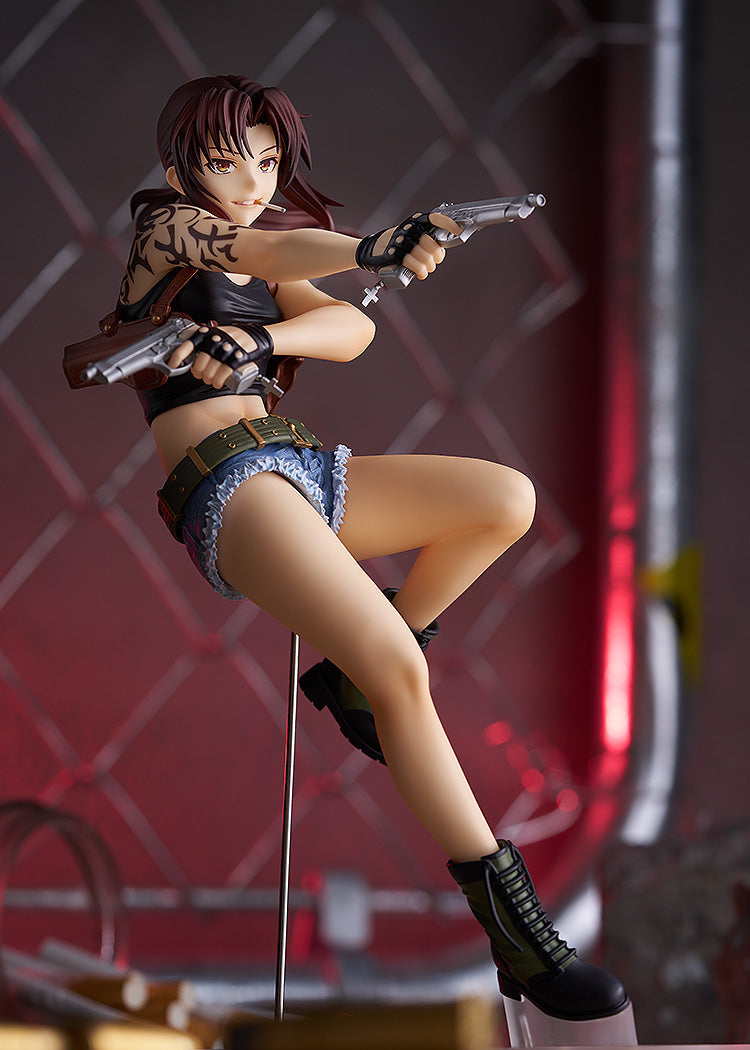 Good Smile Company POP UP PARADE Black Lagoon Revy L Größe Figur JAPAN OFFIZIELL