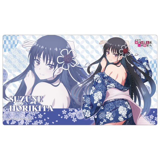 Classroom of the Elite New illust. Rubber Mat Suzune Horikita Japanese Clothes