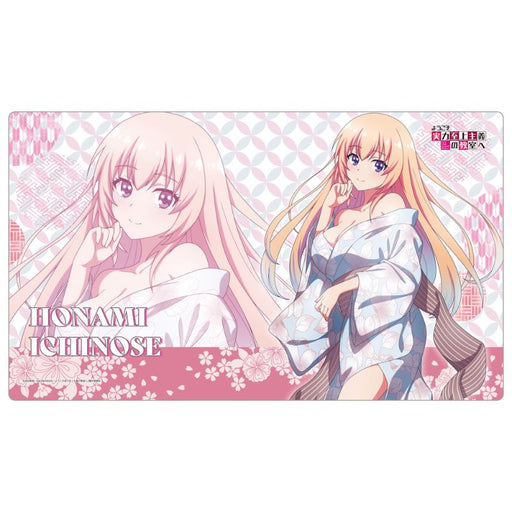 Classroom of the Elite New illust. Rubber Mat Honami Ichinose Japanese Clothes