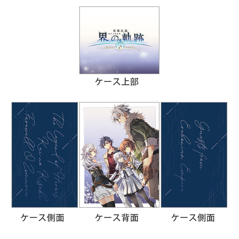 Estuche para baraja The Legend of Heroes Kai no Kiseki para invitados del Imperio Ereboniano JAPÓN