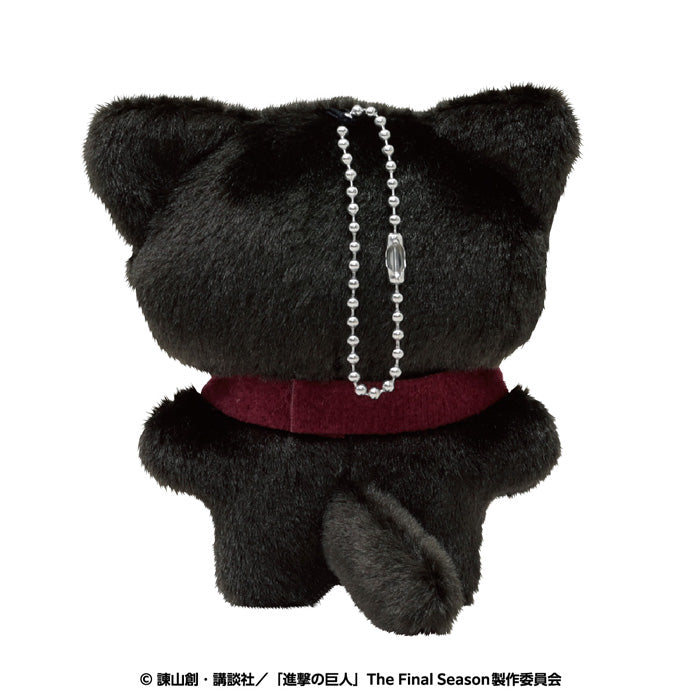 Ensky Chimikemo Mascot Attack on Titan Mikasa Plush Doll JAPAN