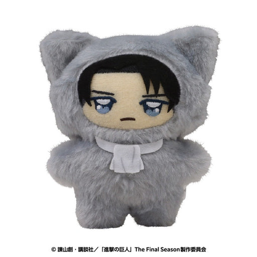 Ensky Chimikemo Mascot Attack on Titan Levi Plush Doll JAPAN OFFICIAL