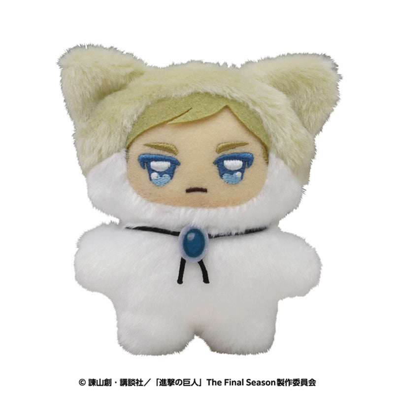 Ensky Chimikemo Mascot Attack on Titan Erwin Plush Doll JAPAN OFFICIAL