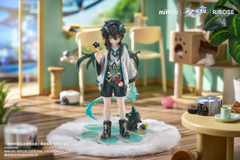 RISE UP+ Honkai Star Rail Chibineko Series Figure Dan Heng Imbibitor Lunae Ver.