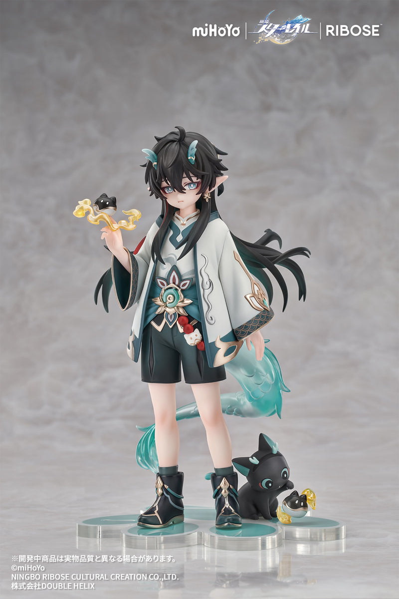RISE UP+ Honkai Star Rail Chibineko Series Figure Dan Heng Imbibitor Lunae Ver.