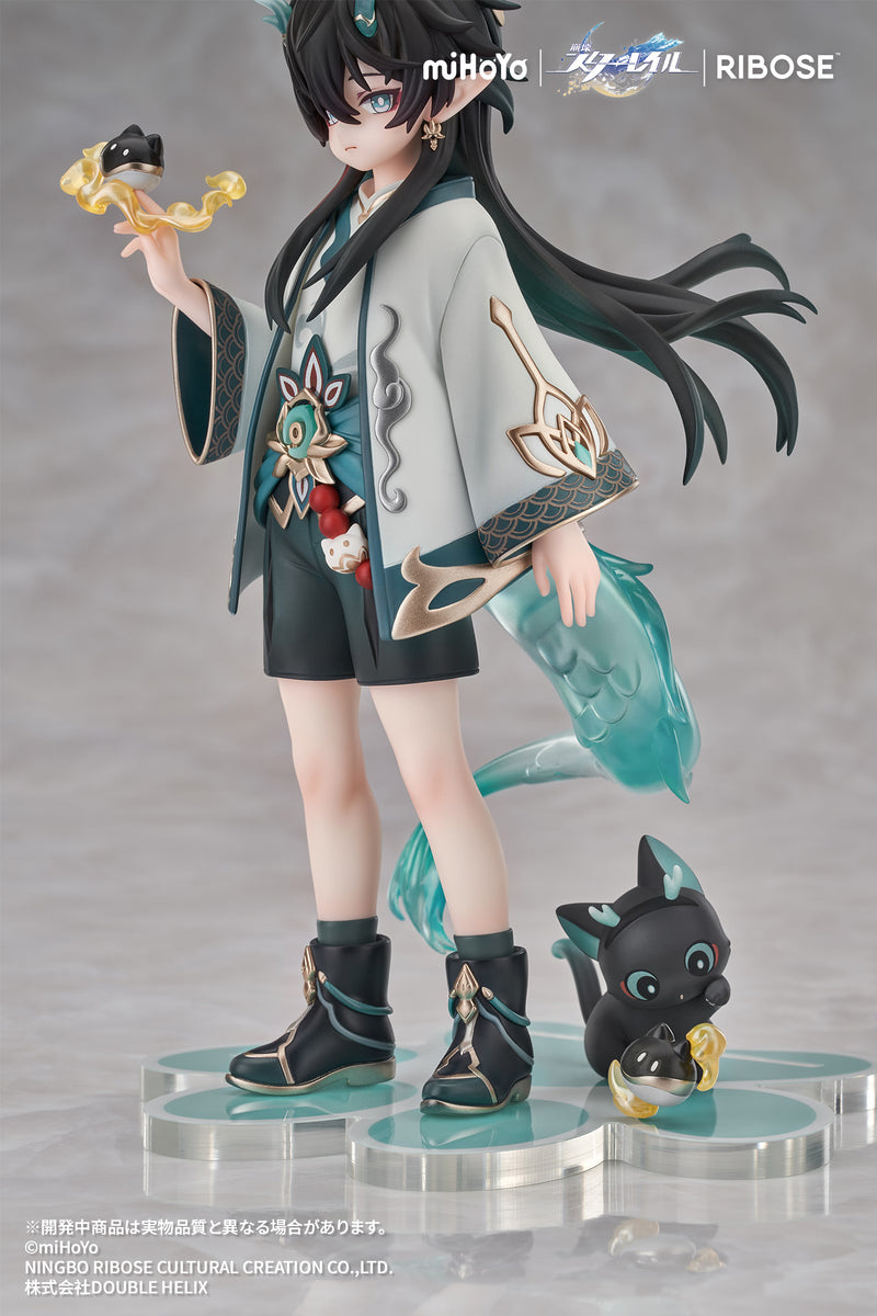 RISE UP+ Honkai Star Rail Chibineko Series Figure Dan Heng Imbibitor Lunae Ver.