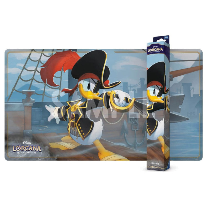 Takara Tomy Disney Lorcana TCG Official Play Mat Donald Duck Buccaneer JAPAN