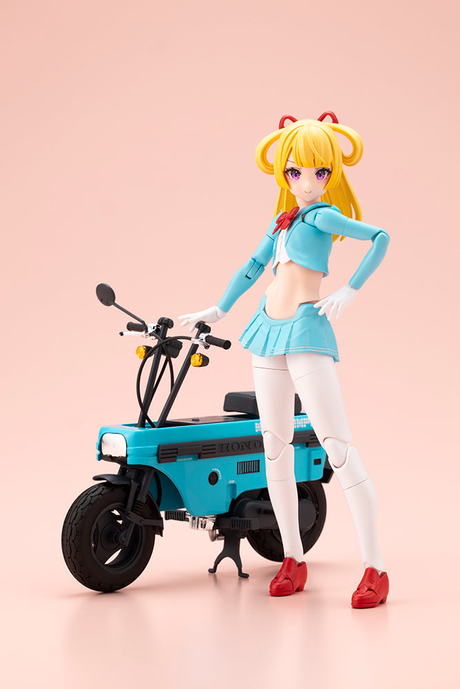 Megami Device Buster Doll Knight Alice with Honda AB12 Motocompo Model Kit JAPAN