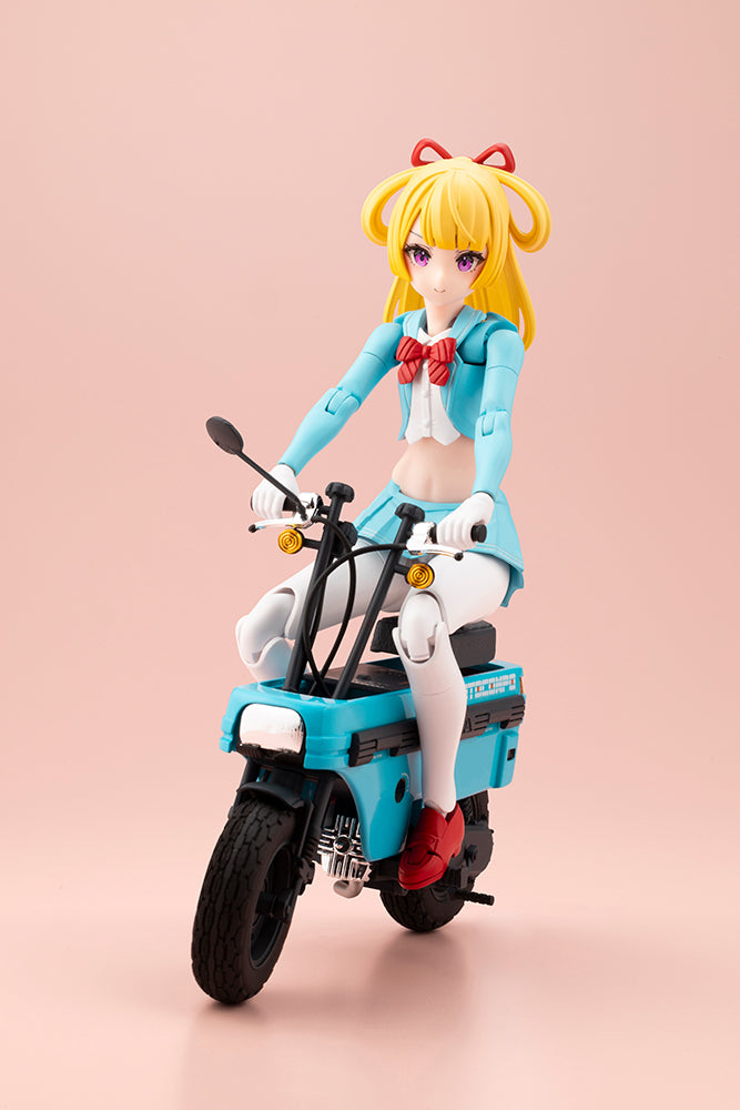 Megami Device Buster Doll Knight Alice with Honda AB12 Motocompo Model Kit JAPAN