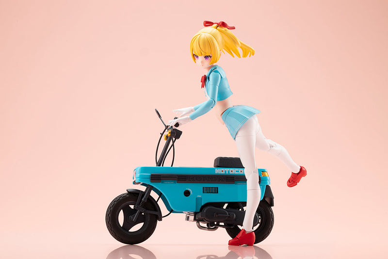 Megami Device Buster Doll Knight Alice with Honda AB12 Motocompo Model Kit JAPAN