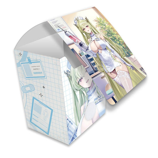 Curtain Damashii Azur Lane Napoli Nurse New Illustration Deck Case JAPAN