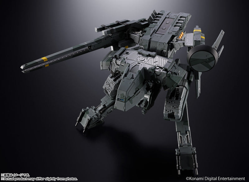 BANDAI Chogokin Metal Gear Solid Metal Gear REX Action Figure JAPÃO OFICIAL