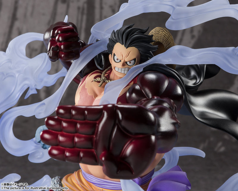Figuarts ZERO Chou Gekisen ONE PIECE Monkey D Luffy Gear 4 Three Captains Figure