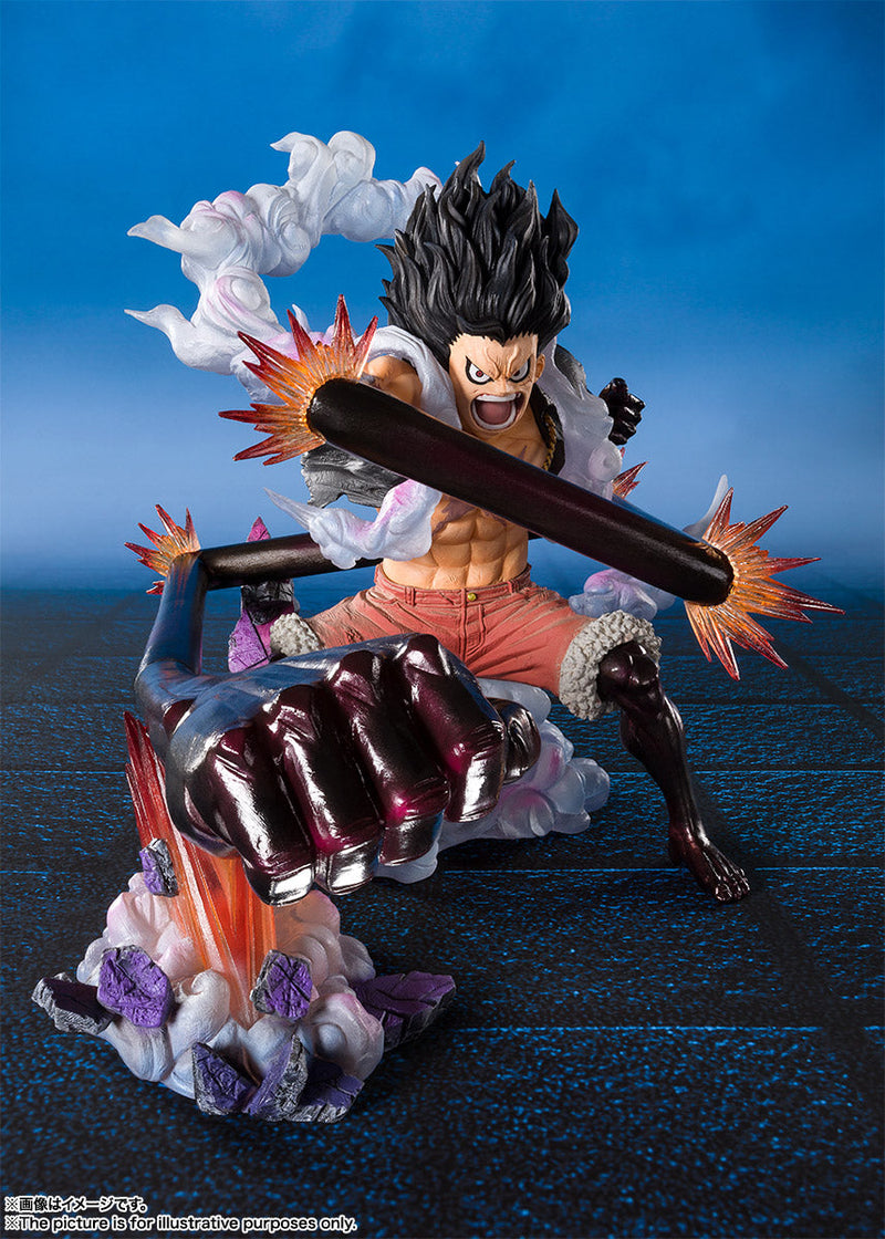 Figuarts ZERO ONE PIECE Monkey D. Luffy Gear 4 Snakeman King Cobra Figure GIAPPONE