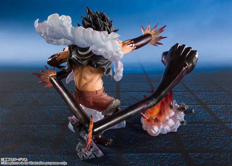 Figuarts ZERO ONE PIECE Monkey D. Luffy Gear 4 Snakeman King Cobra Figure GIAPPONE