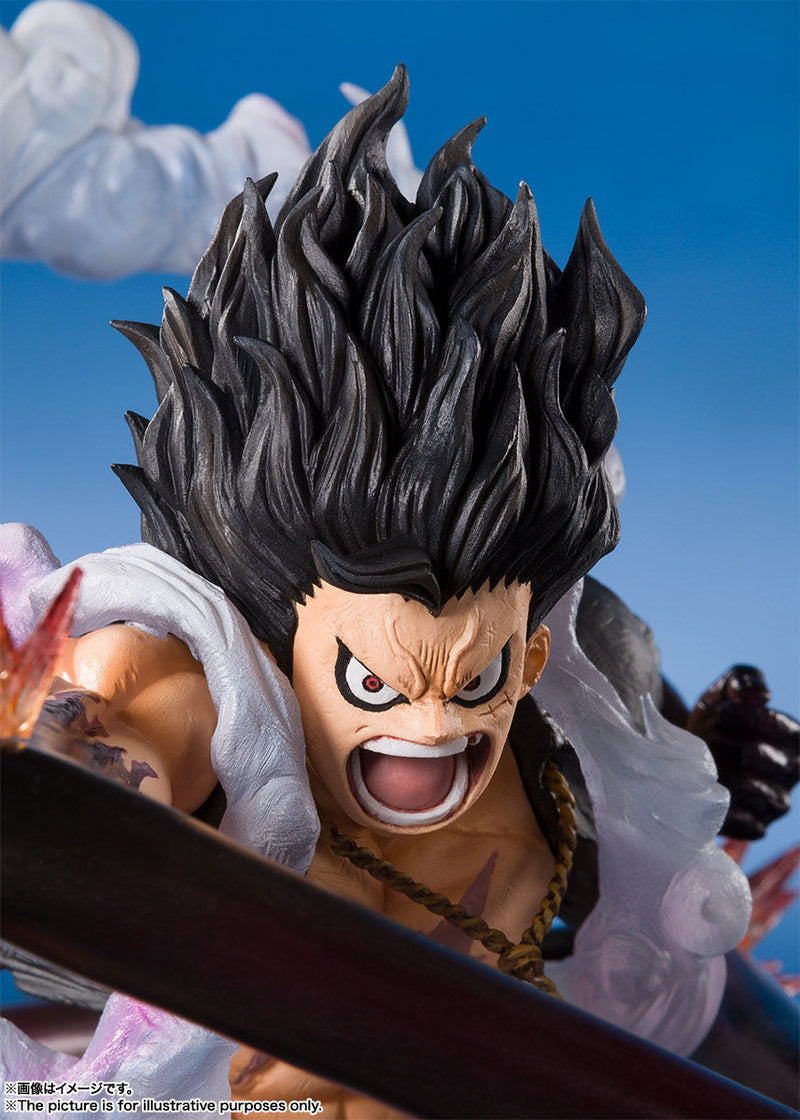 Figuarts ZERO ONE PIECE Monkey D. Luffy Gear 4 Snakeman King Cobra Figure GIAPPONE
