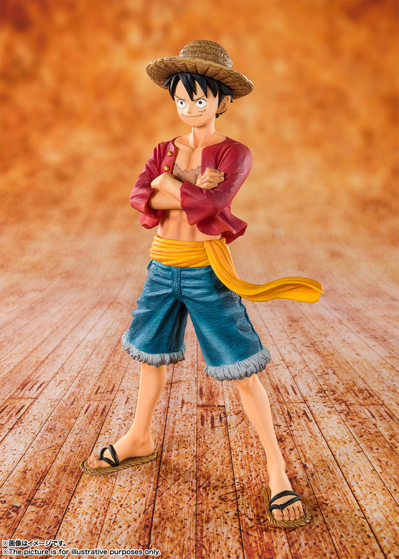 BANDAI Figuarts ZERO ONE PIECE Straw Hat Luffy Rerelease Edition Figure JAPAN
