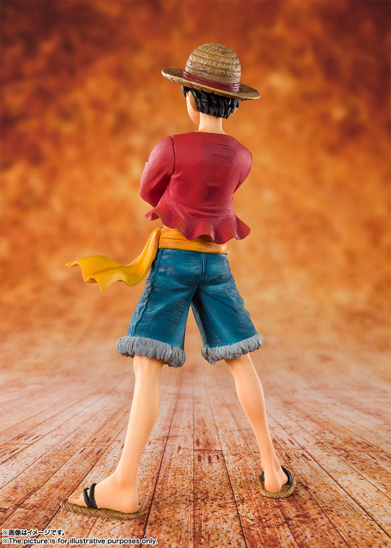 BANDAI Figuarts ZERO ONE PIECE Straw Hat Luffy Rerelease Edition Figure JAPAN