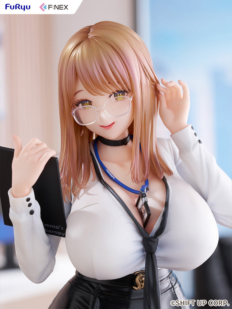 FuRyu Déesse de la Victoire : Nikke Emma Office Therapy 1/7 Figurine JAPON OFFICIEL