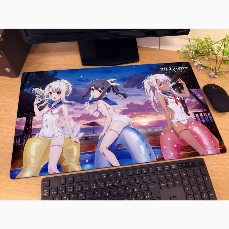 Forro Fate/kaleid Prisma Illya Licht Tapete de borracha Illya&Miyu&Chloe Maiô Sailor