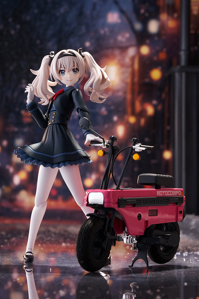 Sousai Shoujo Teien Koishikawa Emma Nocturne with Honda AB12 Motocompo Model Kit