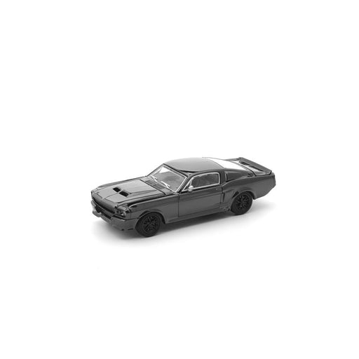 POP RACE Shelby Mustang GT500 Dark Chrome 1/64 JAPAN OFFICIAL
