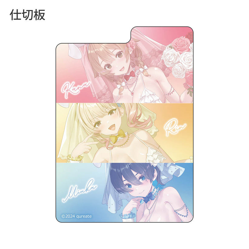 Bunny Garden Bunny Wedding Swimsuit New Illustration Deck Case JAPAN OFFICIAL