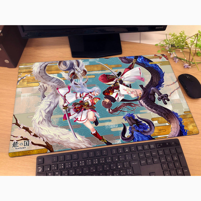 Curtain Damashii Rune Factory Guardians of Azuma Rubber Mat JAPAN OFFICIAL