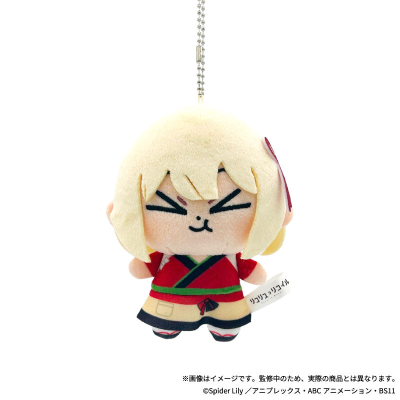 empty Lycoris Recoil Bkub 03.Chisato Nishikigi Cafe LycoReco ver. Plush Mascot