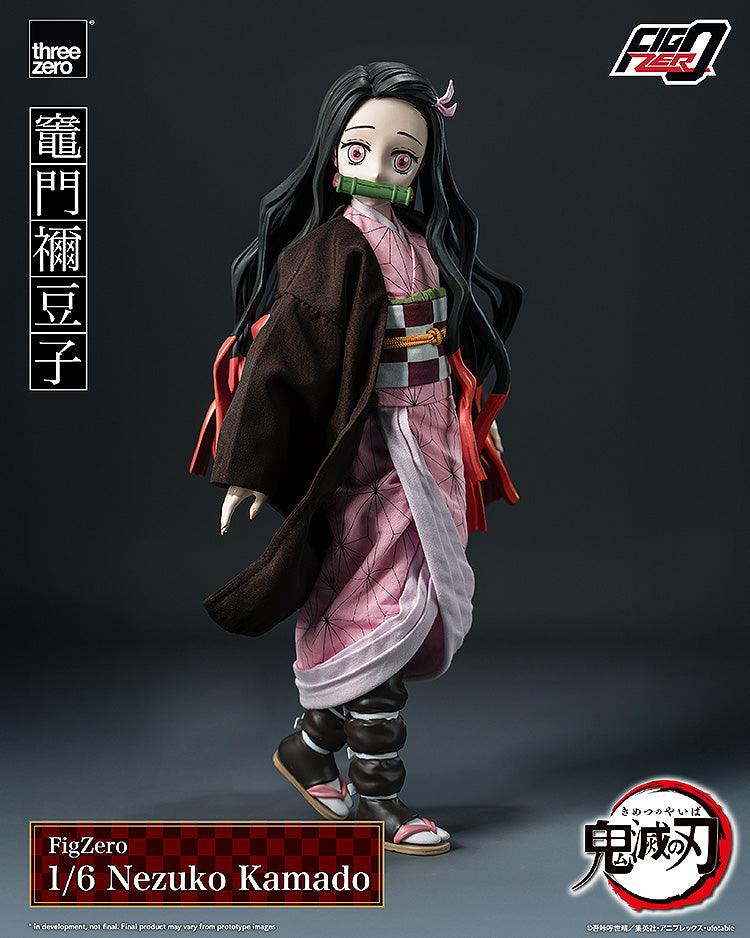 Three Zero FigZero Demon Slayer Kimetsu no Yaiba Nezuko Kamado 1/6 Action Figure