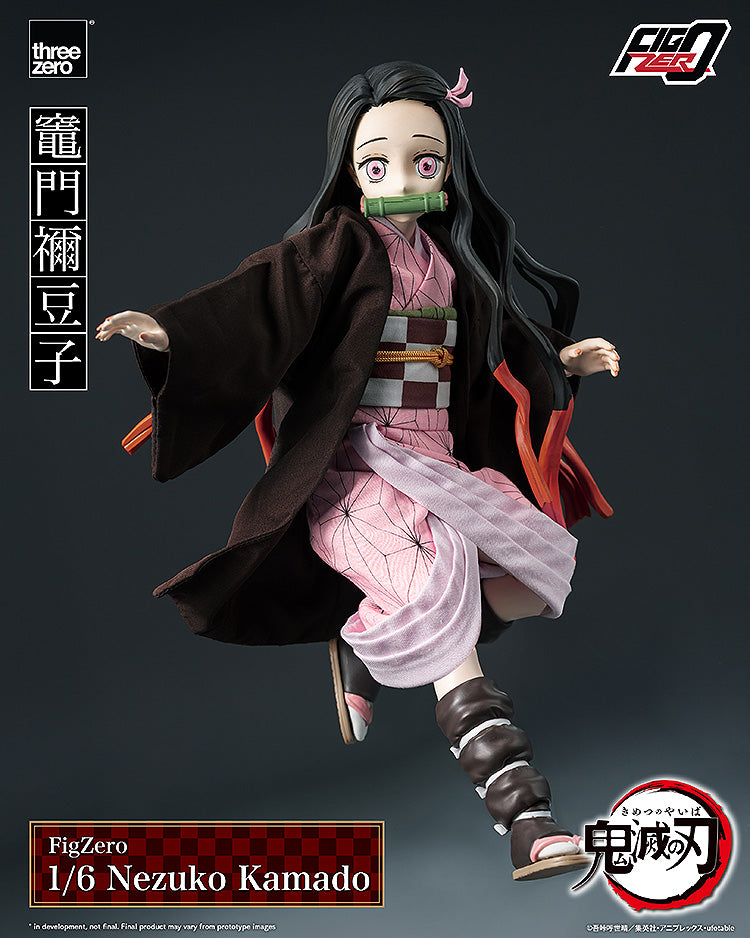Three Zero FigZero Demon Slayer Kimetsu no Yaiba Nezuko Kamado 1/6 Action Figure