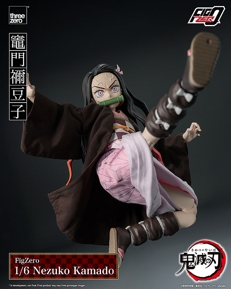 Three Zero FigZero Demon Slayer Kimetsu no Yaiba Nezuko Kamado 1/6 Action Figure