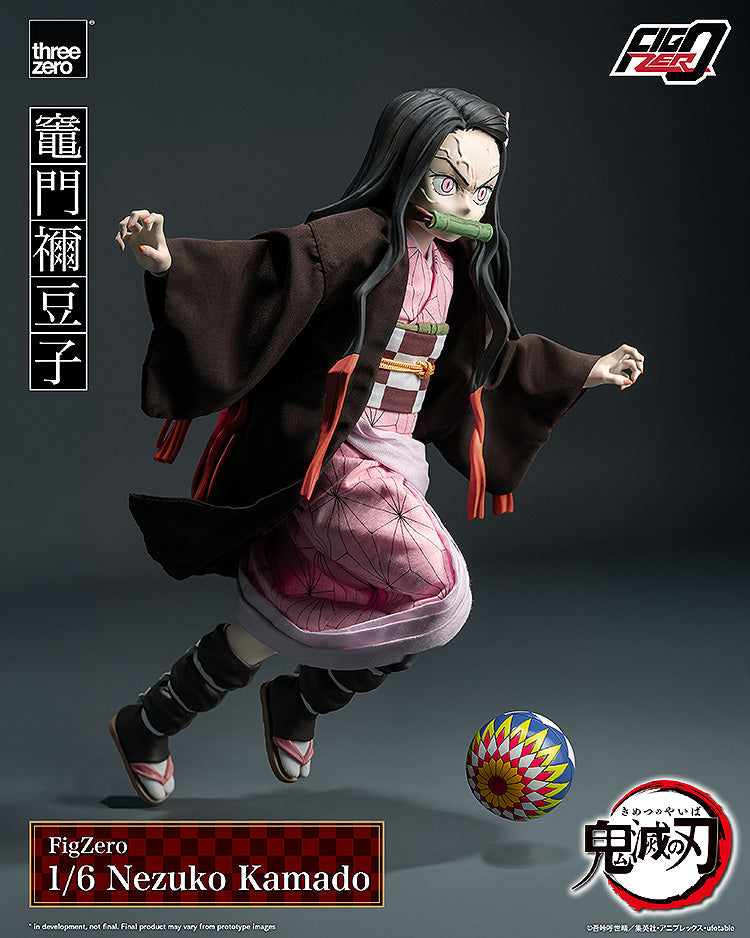 Three Zero FigZero Demon Slayer Kimetsu no Yaiba Nezuko Kamado 1/6 Action Figure